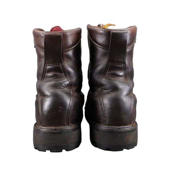 Danner Mens 8 Work Boots Hawk Nubuck Leather USA Waterproof Lace Up Handcrafted - Picture 5 of 16